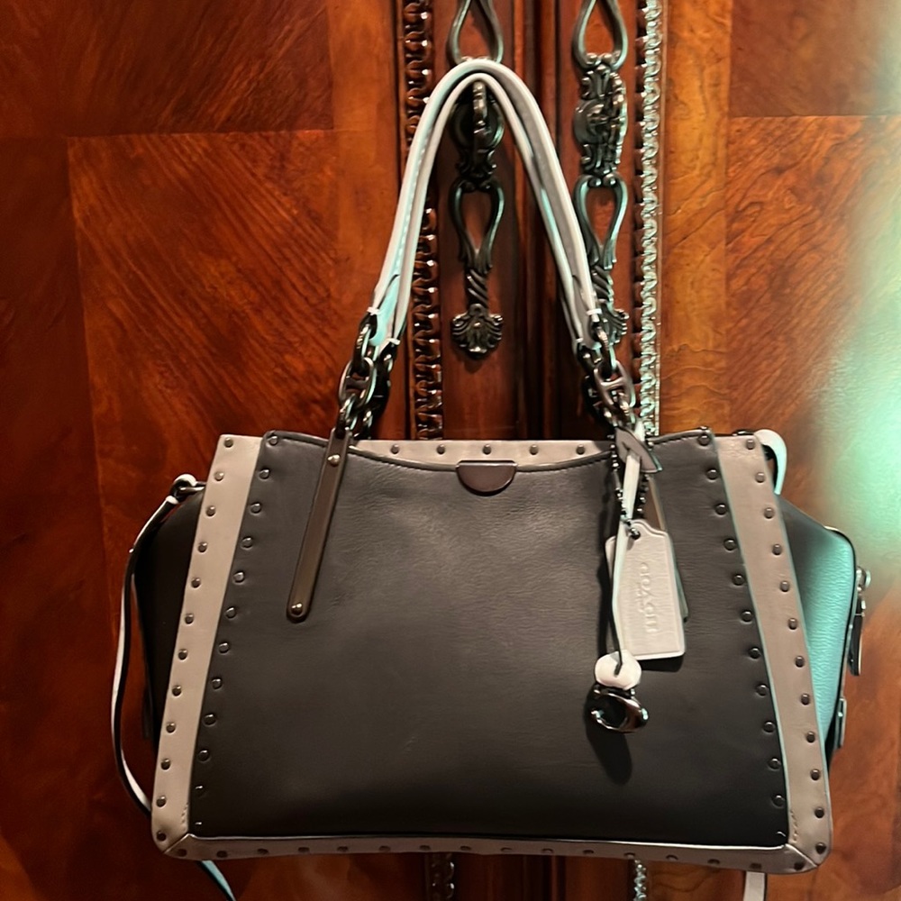 Authentic COACH Dreamer 27 In Colorblock Azur